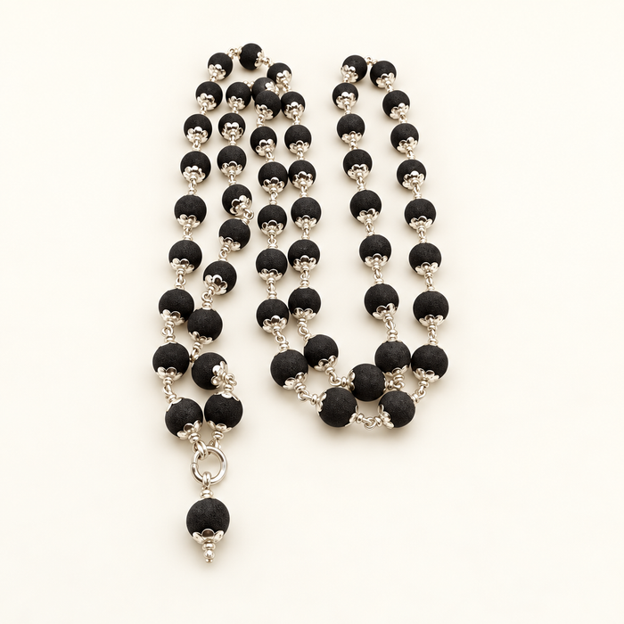 Original Karungali Malai + Bracelet Combo