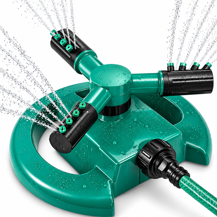 3 Arm Rotating Water Sprinkler