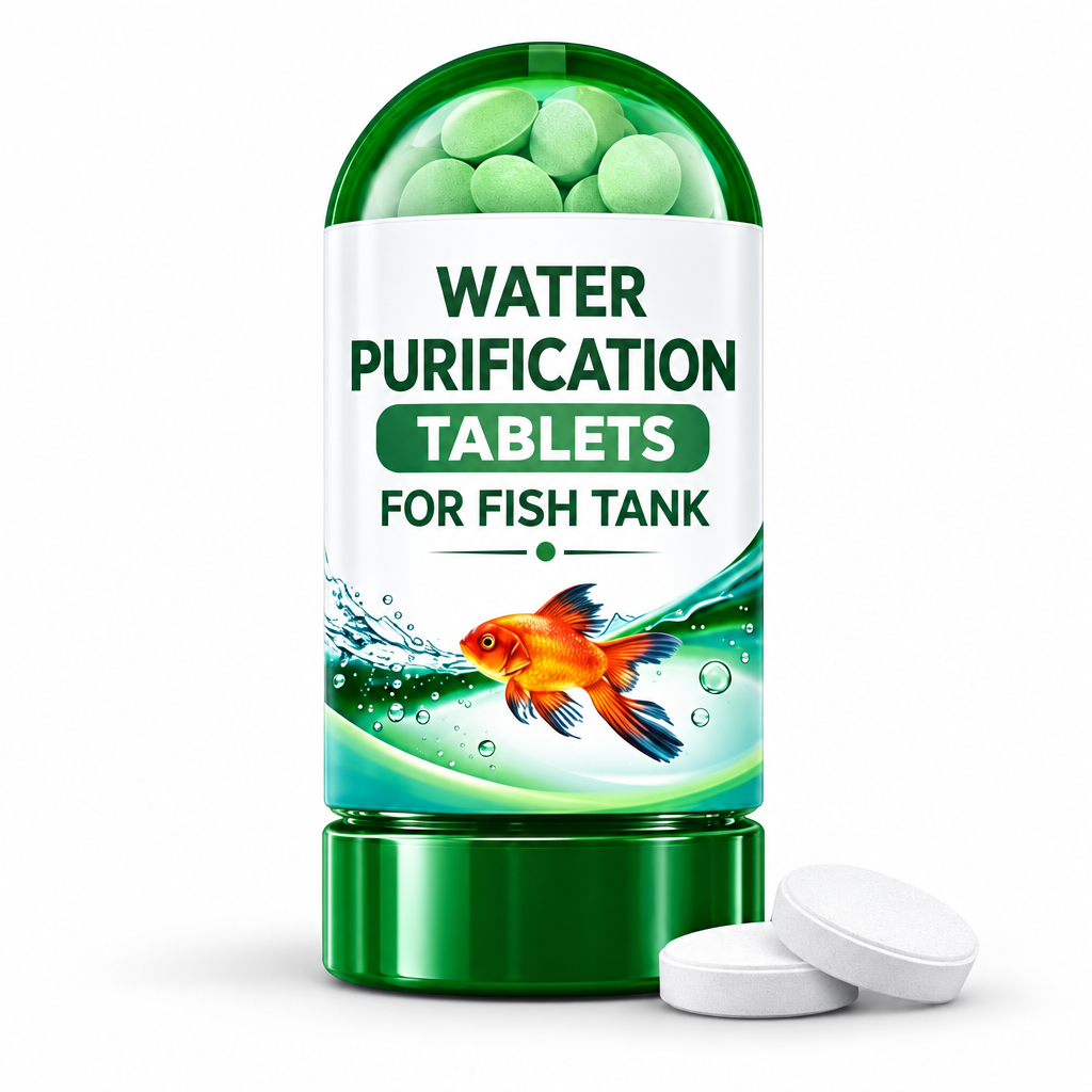 Aqua Water Purification Tablets for fish tank, pack of 2.