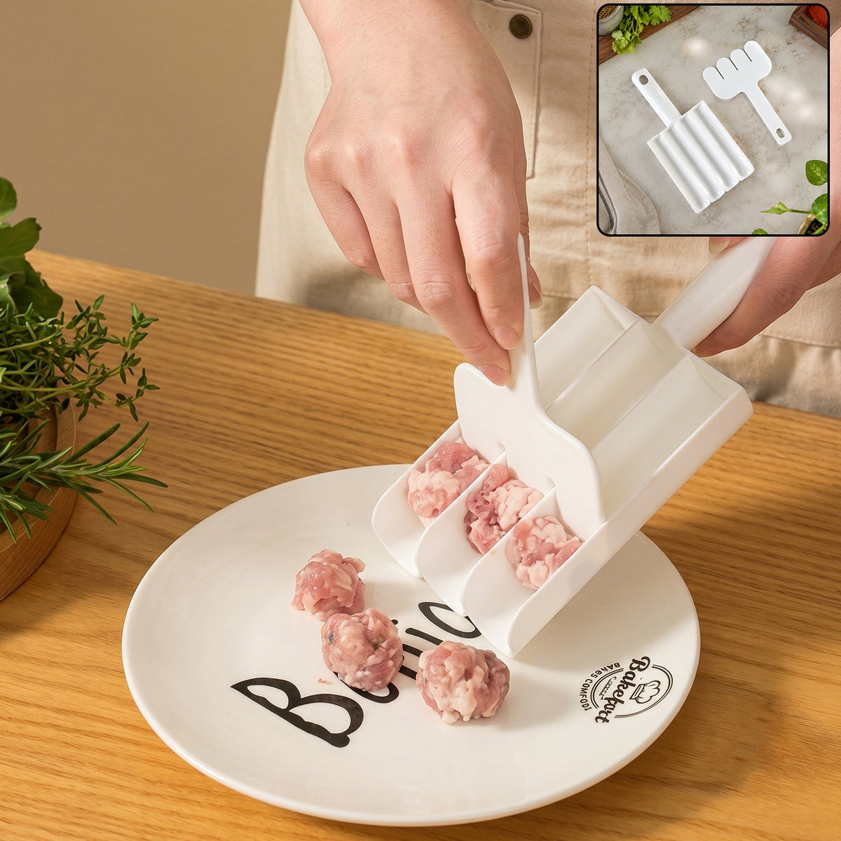 Fritter Maker – Multifunction Scoop for Donuts & Cake Balls